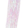 Shiny tinsel Christmas tree decoration.