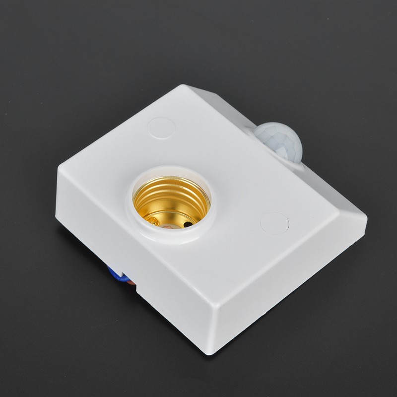 Infrared Sensor Motion Switch Adjustable E27 Light Socket for LED