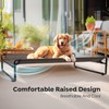 Veehoo Original Outdoor Elevated Dog Bed, Cooling Raised Dog Cot