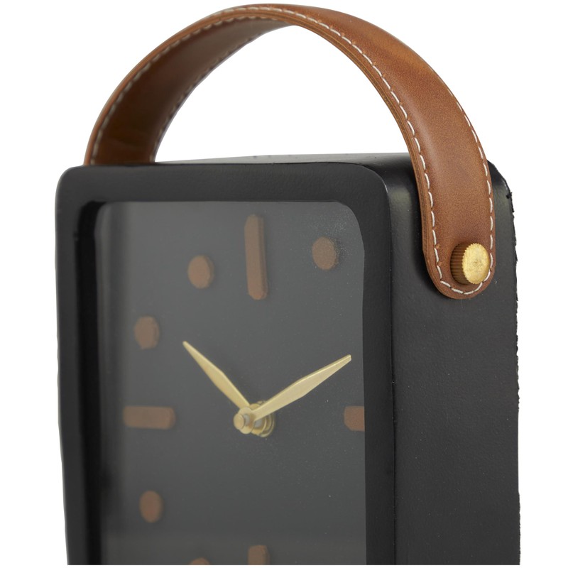 Deco 79 Clock, Small Size, Black