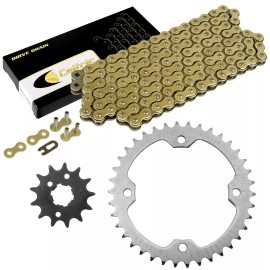 Caltric Drive Chain & Sprocket Kit For Yamaha Raptor 350 YFM350 2004 2005 2006 2007-2013