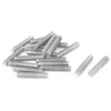 Sourcingmap M6 x 30mm Fully Male Threaded 304 Stainless Steel