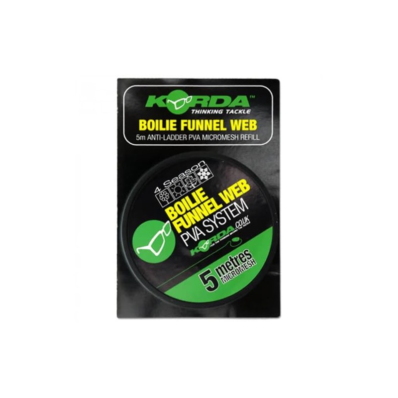 Korda Refill Boilie Funnel Web 20m HexMesh - PVA Mesh