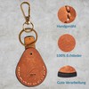 NEYYOS® Airtag Pendant Genuine Leather, Air Tag Tracker, Portable Case