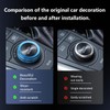 Auovo Drive Mode Control Switch Knob Cover Compatible with Toyota
