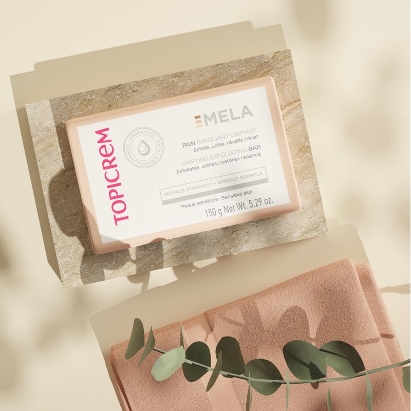 Topicrem - Mela Exfoliating Bread - Unifies the Complexion, Exfoliate,