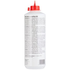 Baufan Baufan Holzleim D3, wasserfest & fr alle handelsblichen Holzarten, 1 kg, transparent