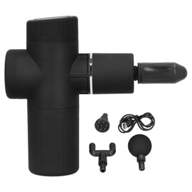 Mini Muscle Treatment Massage Device Adjustable Percussive Therapy Deep Tissue MassagerBlack