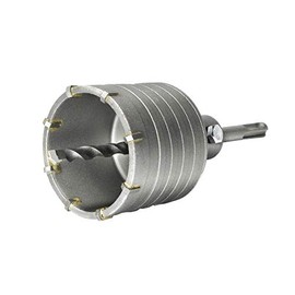 jjw-germany HM Hollow Drill Bit Set D 68 mm Z = 8 with SDS-PLUS Adapter 110 mm and Centre Drill 8 x 110 mm, Socket Drill, Can Drill, Hole Drill for Hammer Drills