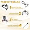 YELARXI Swivel Clasps Hook, 3/4 Inch ID Detachable Snap Hook