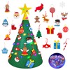 NEWUPZSI 3D Felt Christmas Tree DIY Children's Christmas Craft Set