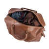 Leather Duffel Bag Travel Gym Sports Overnight Weekend cabin holdall