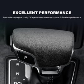 Taesayl Gear Knob Cover for A4 B9 A5 Q5 Q5L A6 Q7 S4 S5 SQ5 Gear Knob Cover 8W1713139D25M