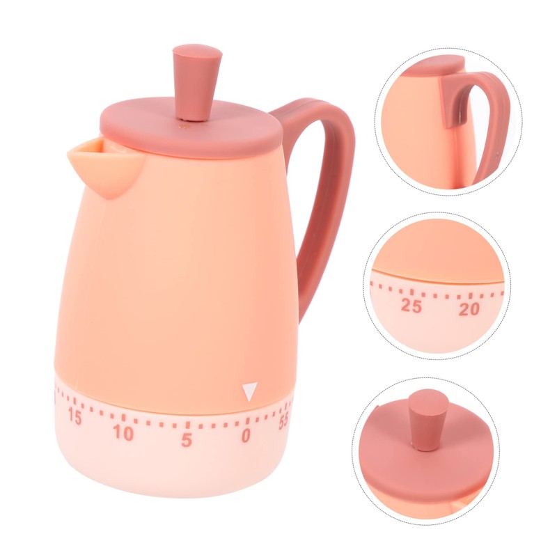 BIUDECO Kitchen Baking Timer Compact Desktop Timer for Cooking and