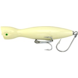 Super Strike Lures Little Neck Popper Bone Float 6" 2.25oz
