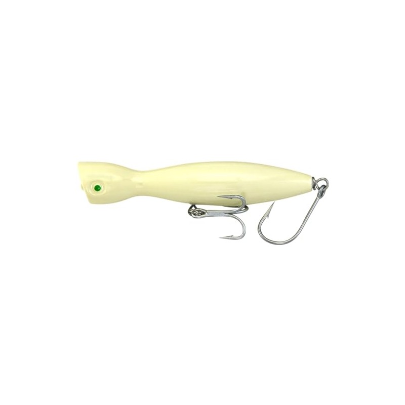 Super Strike Lures Little Neck Popper Bone Float 6" 2.25oz