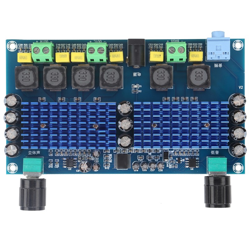 Power Amplifier Board TPA3116 Chip D2 2.1 Channels Bass Audio
