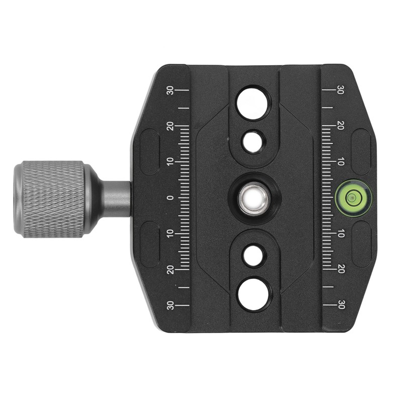 Quick Release Plate Universal Aluminum Alloy SLR Camera Tripod Head