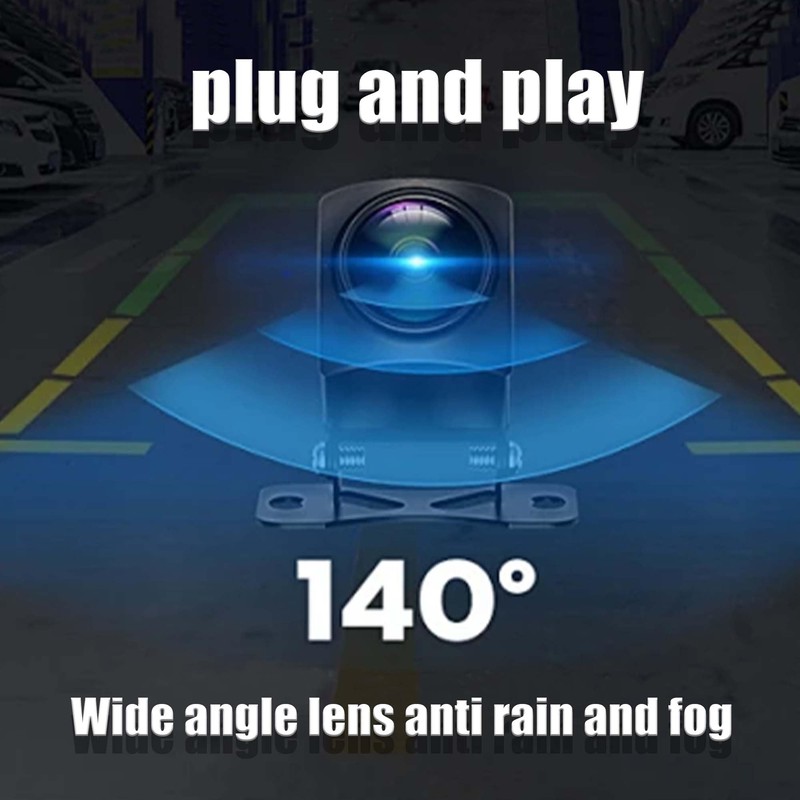 LEVANLIGHT | Rear View Back Up Camera with Fixed Plate|