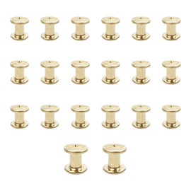 JJWNMLL 20 Sets Chicago Screw Posts, Rivet Chicago Binding Screws, Metal Rivet Replacement Repair for Bags, Collar, Harness, Luggage, Purse, Dog Lead, Backpack, Belt