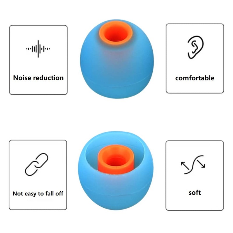 Earbuds Replacement Tips Silicone Earbud Tips Ear Bud Replacement Pieces