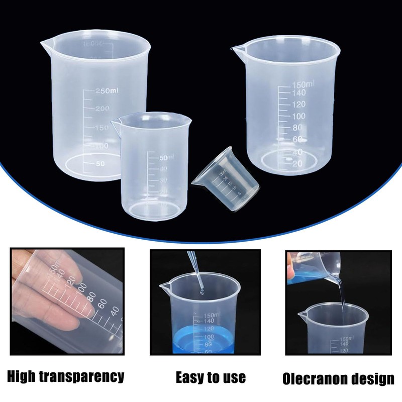 Measuring Cup Small, Set of 4 Measuring Cups with Spout,