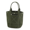 Hinomoto Canvas Waterproof Canvas Tote Bag, M No.217M, green (moss