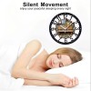 25cm Industrial Loft-Style Iron Wall Clock with Visible Weld Seam