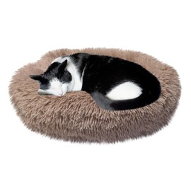 Whiskers & Friends Cat Bed, Cat Beds for Indoor Cats Washable, Small Dog Bed Calming Pet Bed, Cat Beds & Furniture, Large Cat Bed, Kitty Kitten Bed