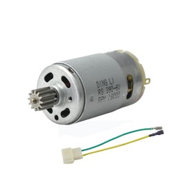 CHANCS RS390 Electric Motor DC 6V 18000RPM 12 Gear Teeth Motor for Toy Car Accessory Three-Wheeled Motorcycle Stroller with Replace RS-380
