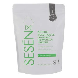 Sesen Matcha Colágeno Hidrolizado Peptidos Bioactivos Sfn
