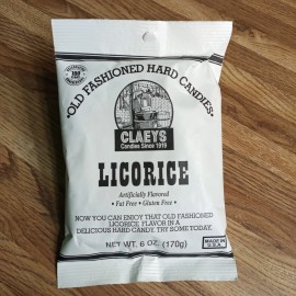 Fashion LICORICE OLD FASHION HARD CANDY BY CLAEYS CANDY CO.