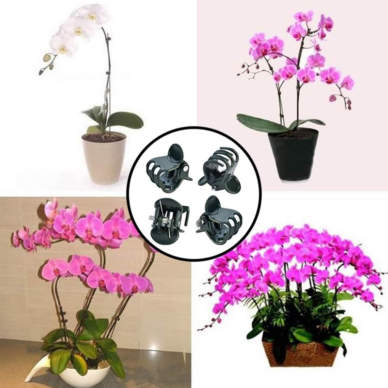 100 Pcs Plastic Plant Support Clips Trellis Clips Garden Clips