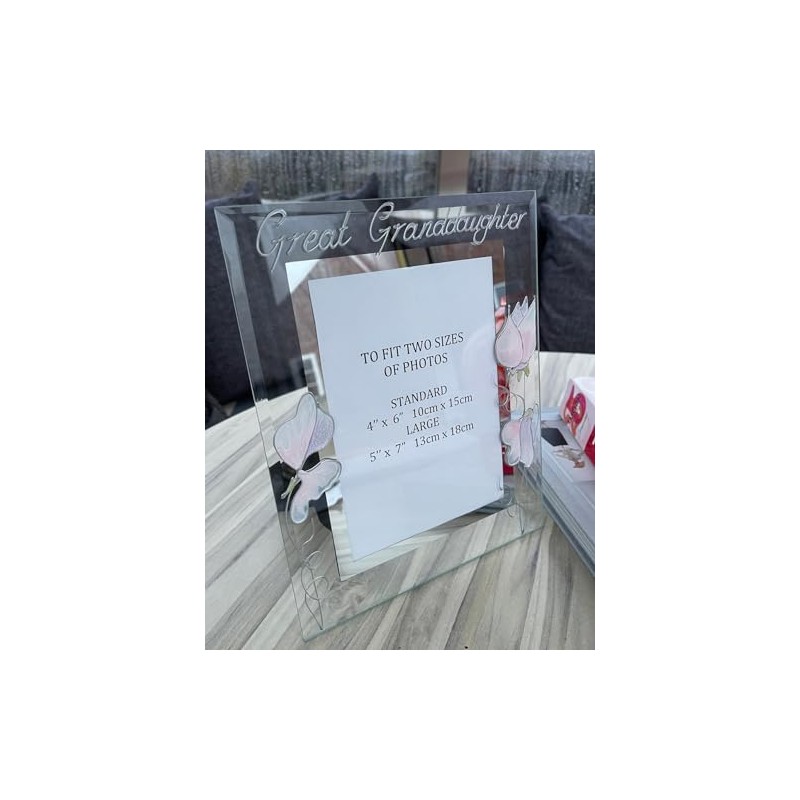 Great Granddaughter Portrait Frame Large 5” x 7” (Sweet Pea)