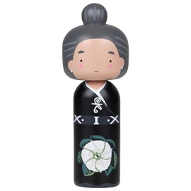 Lucie Kaas - Sketch Inc. - Georgia O'Keeffe - Kokeshi Doll - Decorative Figure - 16.5 cm - Wood - Hand Painted