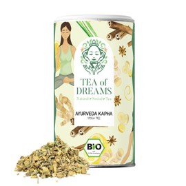 Yoga Tea Organic | "Ayurveda Kapha" | with Cardamom, Ginger, Liquorice Root | Loose Tea | 120 g