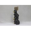 Hi-Line Gift Ltd. 16" Stacking Bears Statue Holding Welcome Sign
