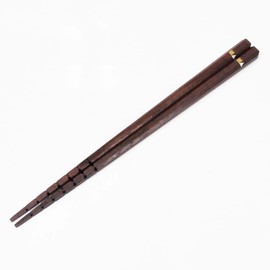 Ishida 10661 Universal Chopsticks with Anti-Slip 18 Brown