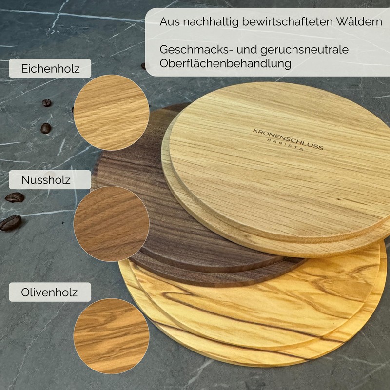 KRONENSCHLUSS Barista - Made in Germany Mill Lid | ECM