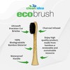 Clean Idea Electric Toothbrush Replacement Heads 4pk – Charcoal Infused