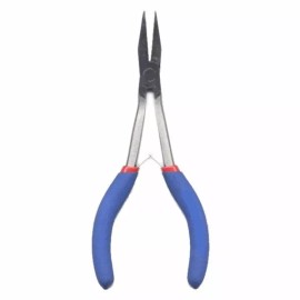 Unbranded/Generic 6 1/2" Extra Long Flat Nose Spring Loaded Smooth Jaw Pliers Cushion Grips