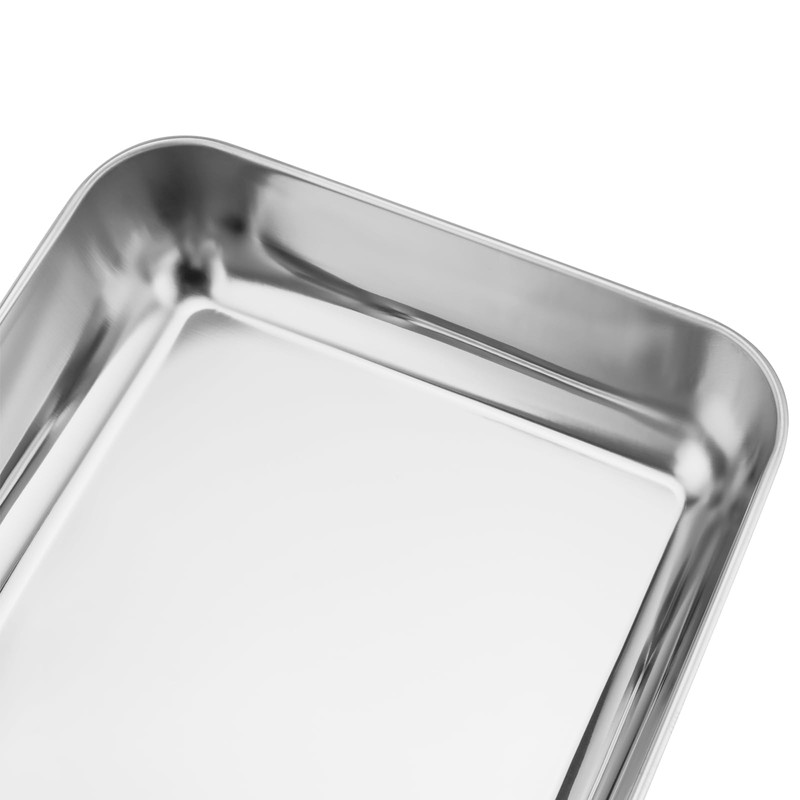 HOIGON 8 Pcs Stainless Steel Baking Sheet, 10.2 x 7.8