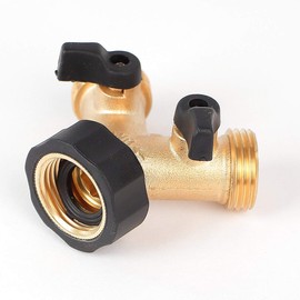 Soytich Kanana YV03 2-Way Y-Splitter for Inlet Hoses 3/4 Inch for Connecting 2 Devices