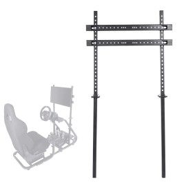 Marada Monitor Stand Adjustable TV Position 24 to 60 inch for Racing Sim Cockpit