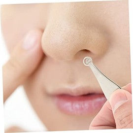 Round Head Nose Hair Trimmer Tool Set Ergonomic Nose Hair Clip and Tweezer for Men and Women Lightweight and Portable for Travel Use