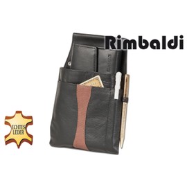 Rimbaldi - Design Waiter wallet complete with holster made frome finest calf-skin