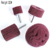 8PCS Non Woven Abrasive Buffing Polishing Wheel Drill Attachment Set,Scouring