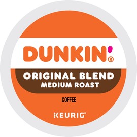 Dunkin' Donuts Single-Serve Coffee K-Cup®, Original Blend, Carton Of 44