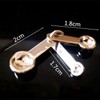 Silver 1/12 Miniature Measuring Spoons Dollhouse Kitchen Accessories DIY Accessories