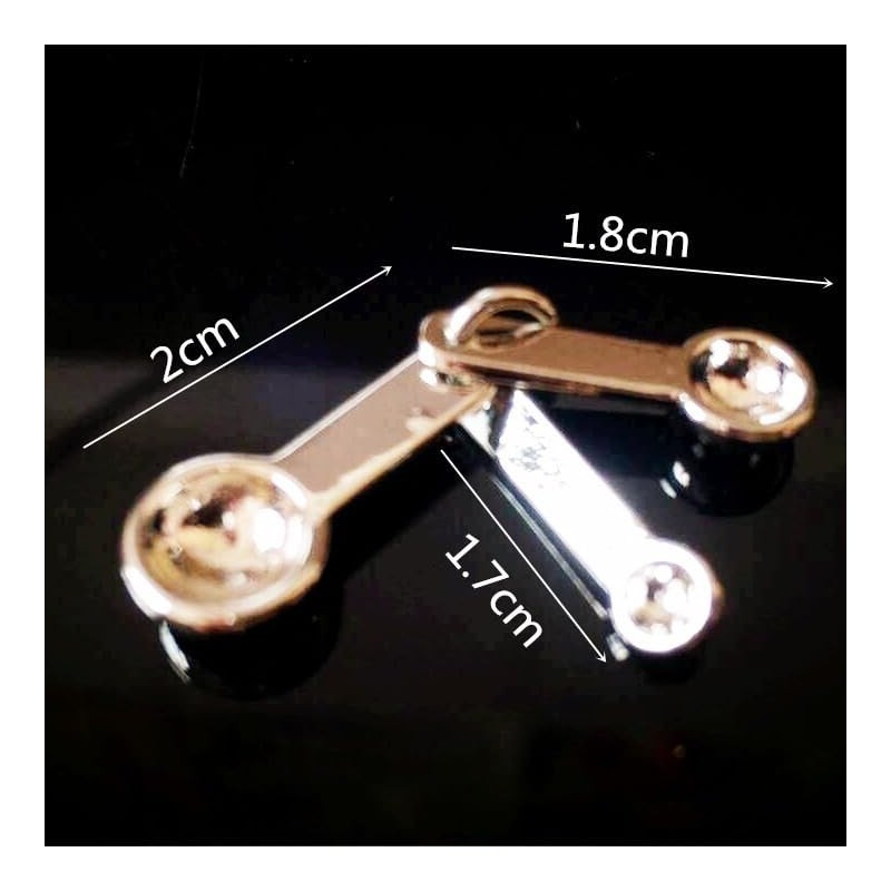 Silver 1/12 Miniature Measuring Spoons Dollhouse Kitchen Accessories DIY Accessories